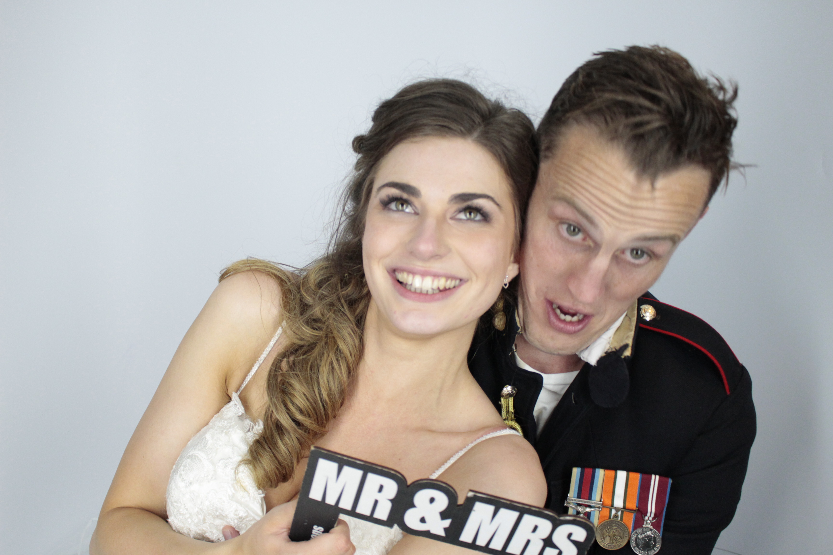 Chloe & Sam's Wedding | View more photos from the event at gallery.myphotoboothexperience.co.uk/u/MyPhotoBoothExperienceLtd/Chloe-Sams-Wedding